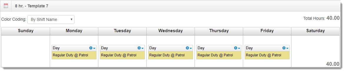 3 Most Common Patrol Schedules for a 100+ Person Police Department